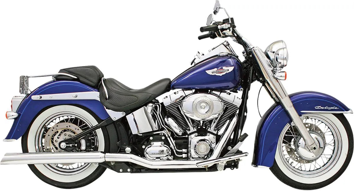 Bassani Xhaust Slip-on Mufflers For True Dual Headers (Chrome)