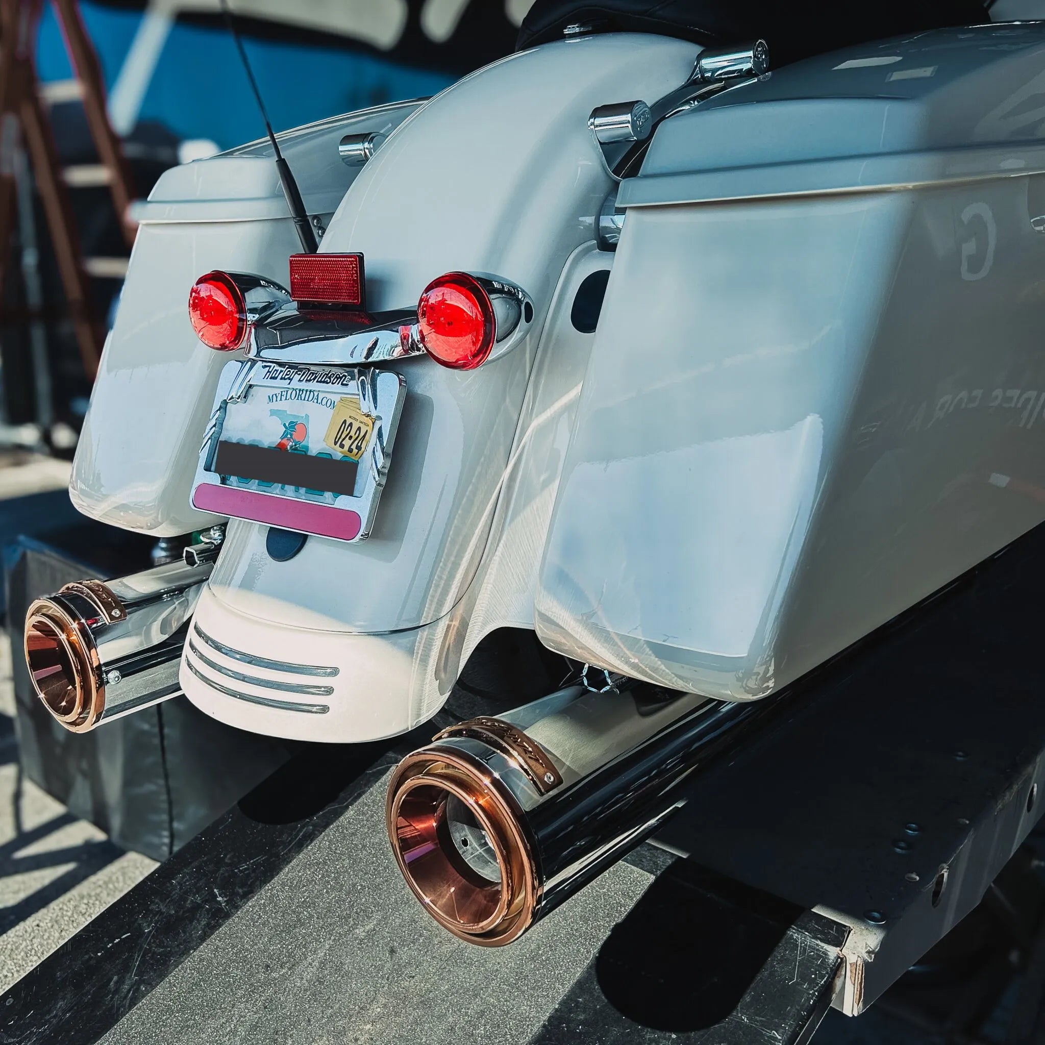 Rinehart Racing Hp45 Xl 4.5" Slip-on Mufflers For Harley Davidson