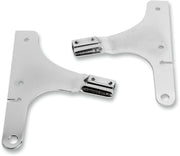Cycle Visions Sissy Bar Side Plates - Chrome