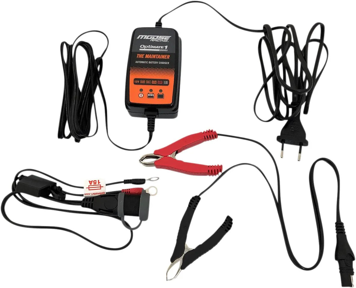 Moose Offroad Optimate 1 Duo Battery Charger 0.6a