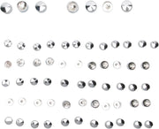 Drag Specialties Engine Bolt Cover Kit Chrome/silver