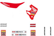 Tecnosel Graphics Kit For Honda - Vintage Bike Style