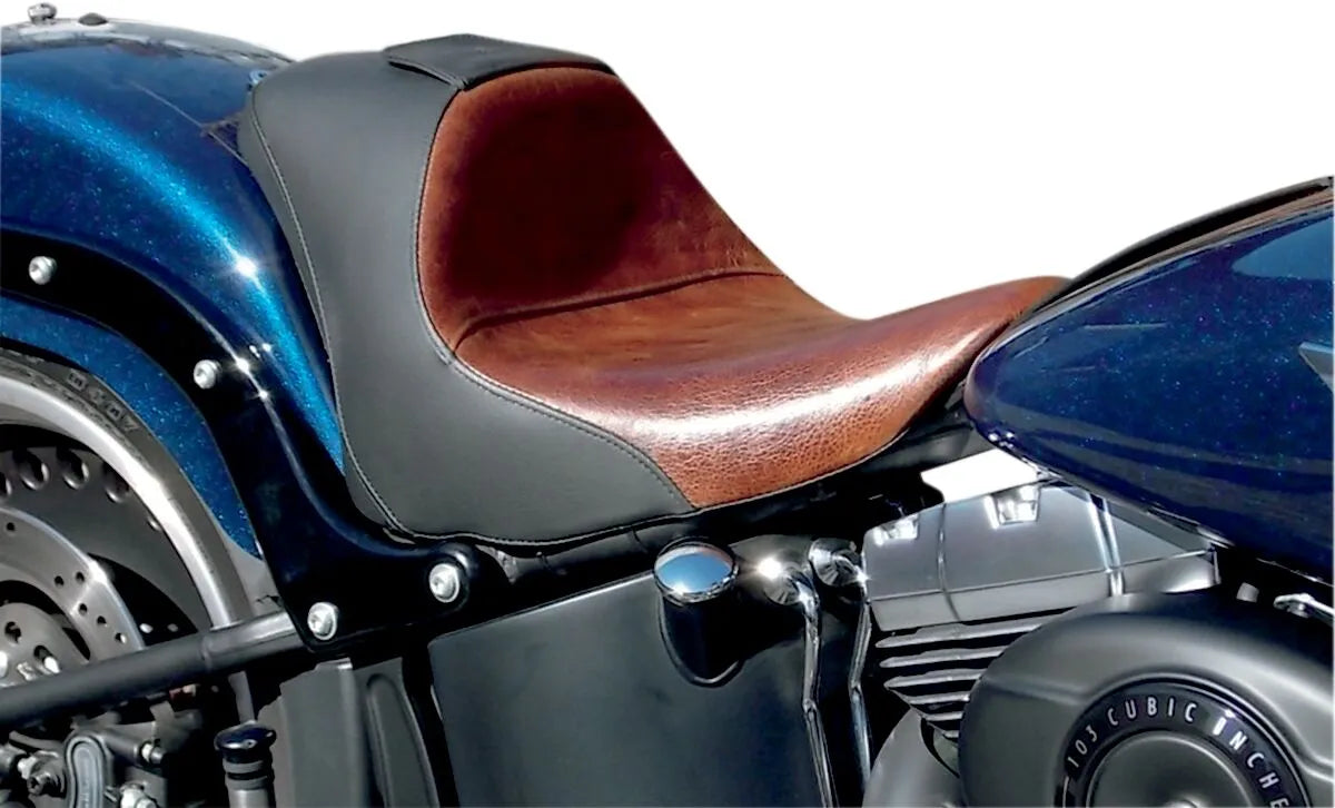 Saddlemen Renegade Lariat Leather Solo Seat