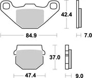 Moto-master Nitro Brake Pads For Mx/enduro