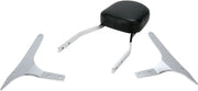 Cobra Square Sissy Bar Kit - Chrome Steel